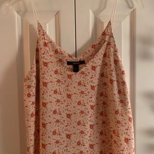 Floral tank top